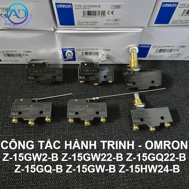 สวิตช์ขับ – OMRON Z-15GW2-B Z-15GW22-B Z-15GQ22-B Z-15GQ-B Z-15GW-B Z-15HW24-B