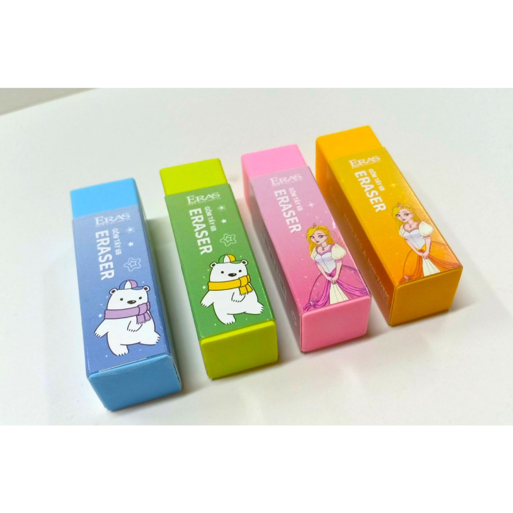 [ERASVN] Combo of 3 Eraser 6B Eras E331