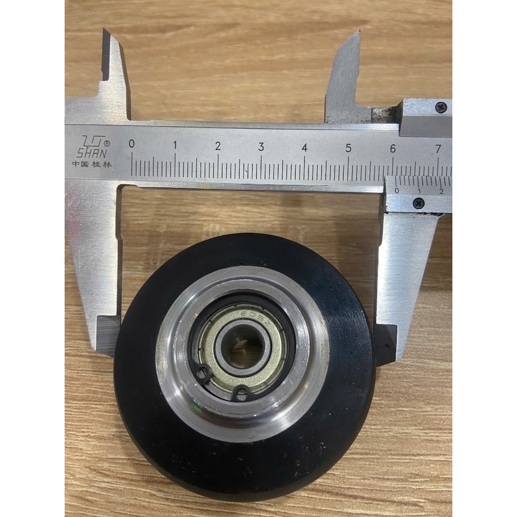 ล้อยางเส้นผ่านศูนย์กลางภายนอก 60 มม. แบริ่ง 609Z