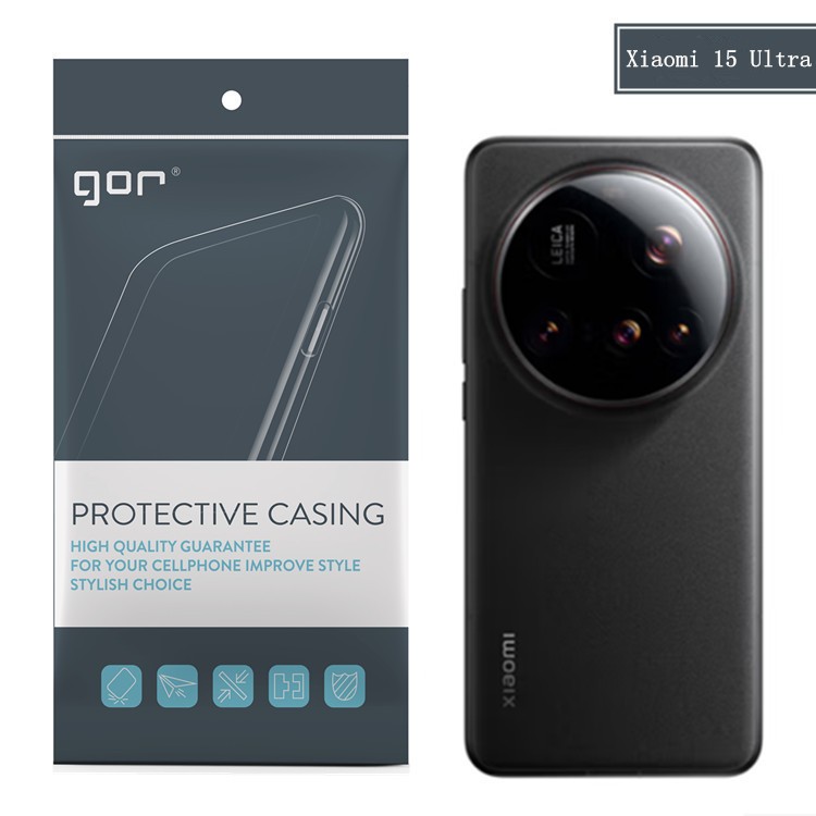 Gor Xiaomi Mi 15 Ultra/ 15 Pro/ 14 Ultra/ 14 Pro/ 13 Ultra/ 13 Pro/ 12 Ultra Case – TPU กระชับ กันกร
