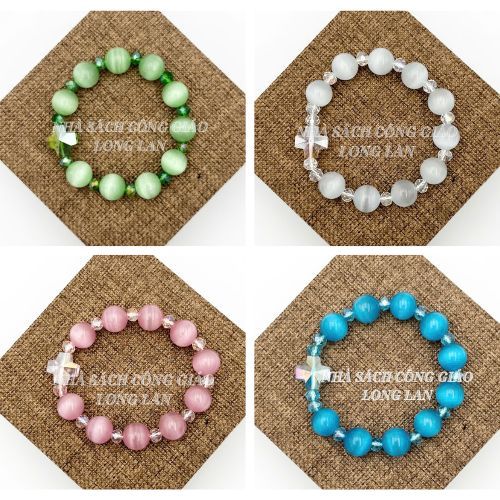 CATS EYE STONE BEADS 10 SUTRAS