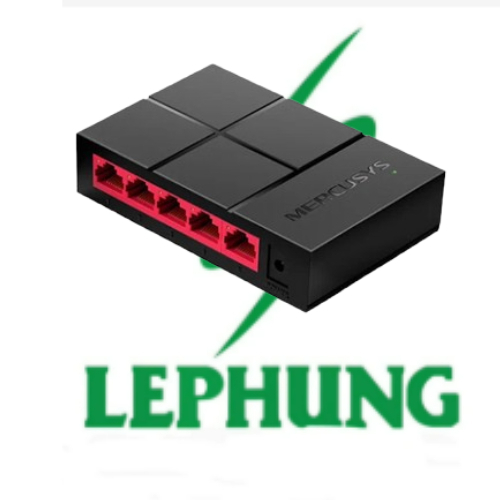 Mercusys 5 พอร์ตสวิตช์เครือข่าย MS105G / 8 พอร์ต MS108G gigabit 10/100/1000 Mbps