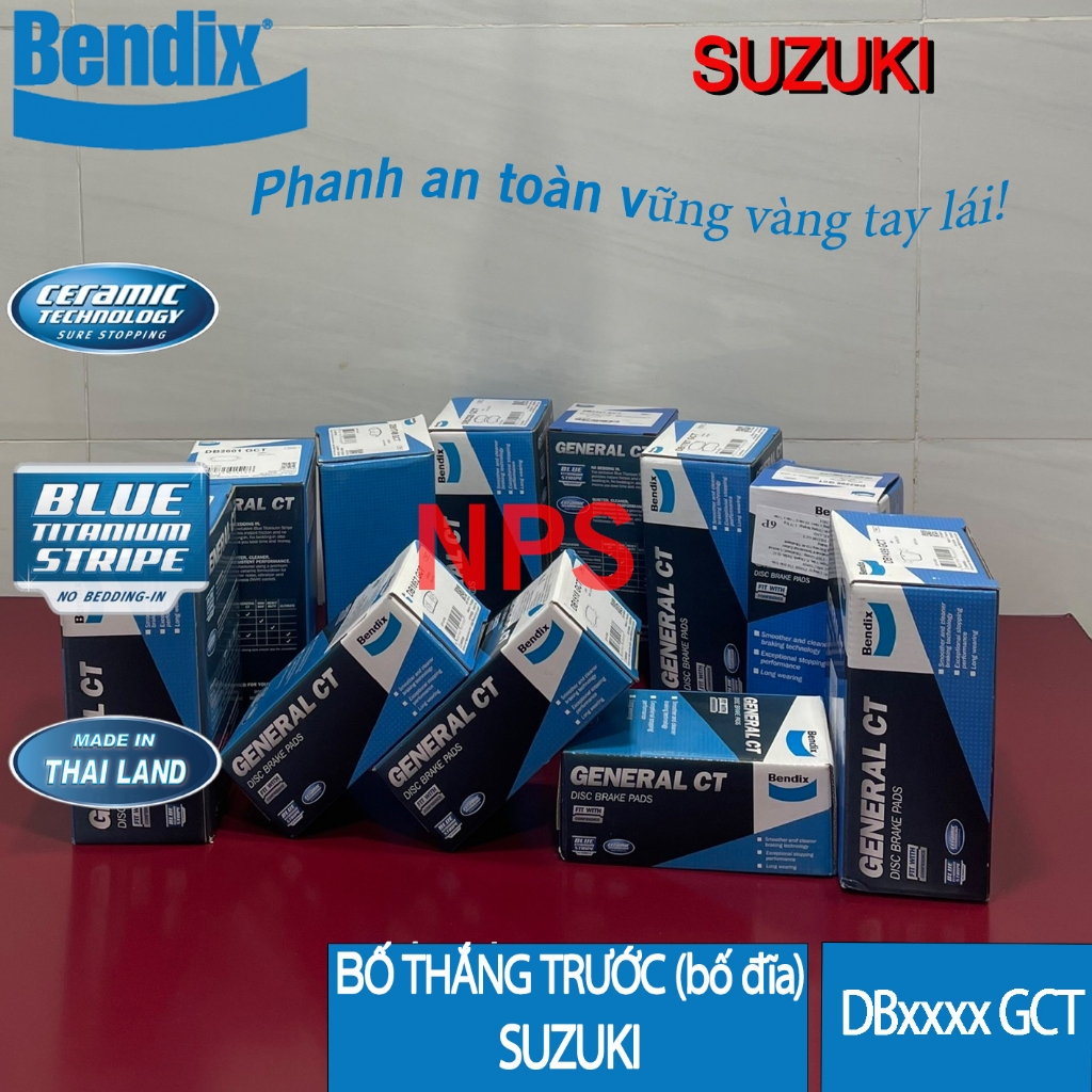 ผ้าเบรคหน้า (ดิส/ผ้าเบรค) Suzuki XL7/Ertiga/ APV/Carry/Carry Pro/Oem: 04465-BZ170/D0YN3328ZB - Bendi