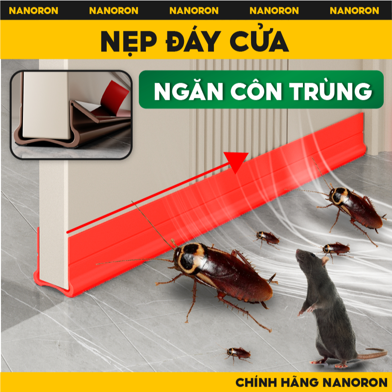 NANORON V1 Pro DOOR OPEN SLEEVE BLOCKER, DUSTING SAND IN ROOM