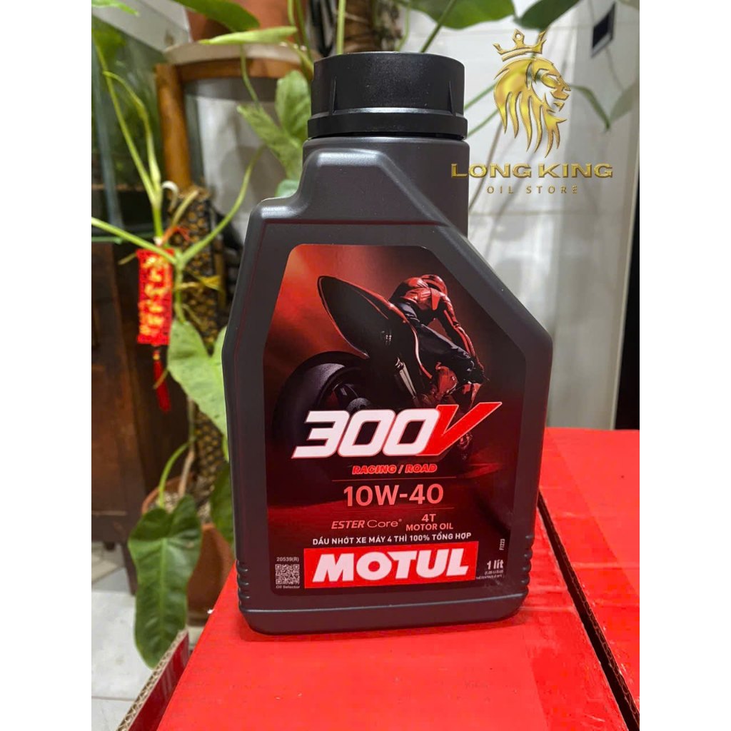 [premium] MOTUL 300V 1 STAMP 1L น้ํามันหล่อลื่นเกียร์พร้อมซีลฉีกขาดของขายปลีก MOTUL VIETNAM
