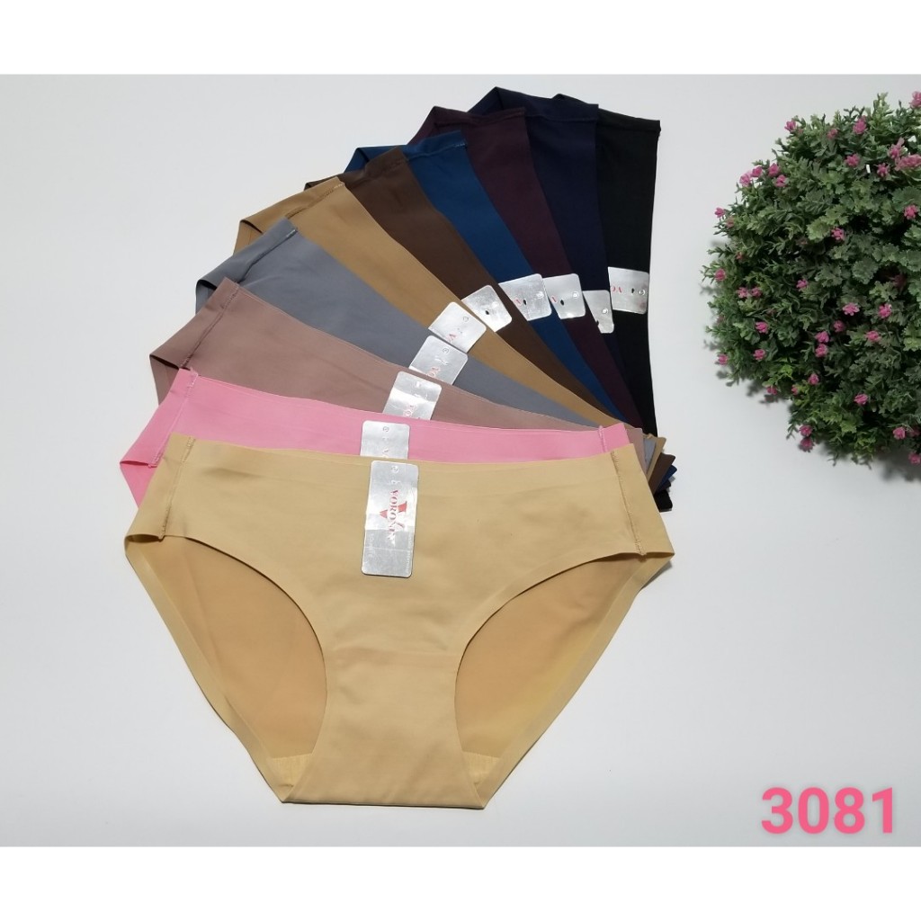 Voronin 3081 กางเกงชั้นในยางเรียบขึ้นรูป - ไม่คอนทัวร์ ใส่เหมือนไม่มีอะไร สบายทั้งวัน
