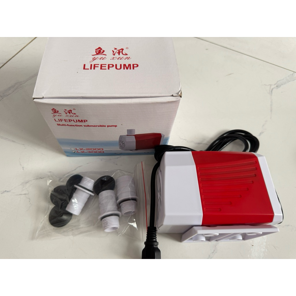 ปั๊มจุ่ม LX-1000, LX-2000, LX-3000l, LX-4000, LX-5000, LX-6000 ปั๊มจุ่มสําหรับตู้ปลา