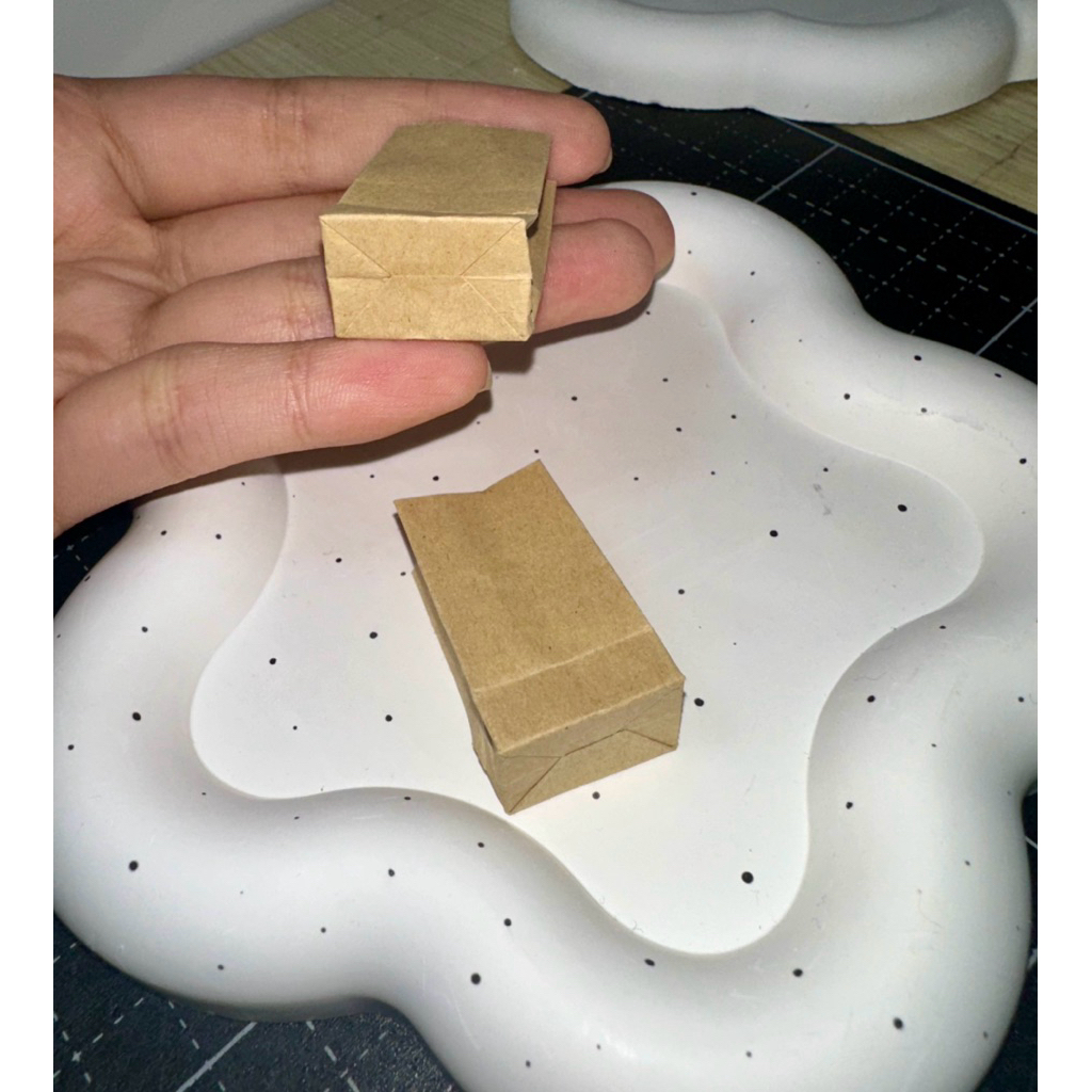 ถุงคราฟท์ซุปเปอร์มินิ ขนาด 2.5 x 3.5 x 1.5
