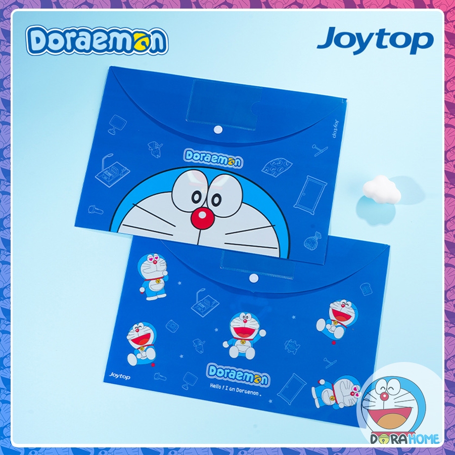 Clearbag Doraemon Doremon Book กระเป๋าเอกสารขนาด A4 น่ารักน่ารักกันน้ํา VP0048
