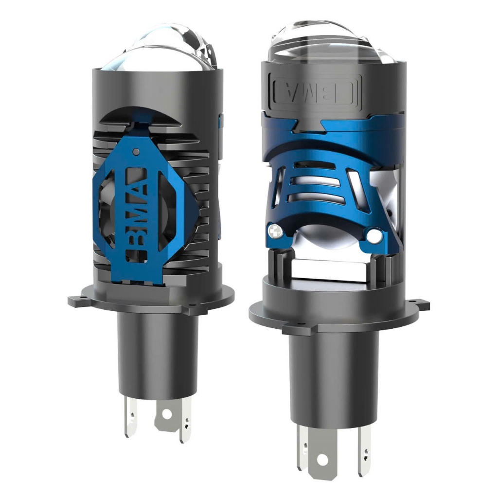 W3F PLUS ไฟหน้าบอล, W3F BMA New Edition 2025 - ขายึดมอเตอร์ไซค์, Super Bright 55W, พร้อมไฟหน้าเลเซอร