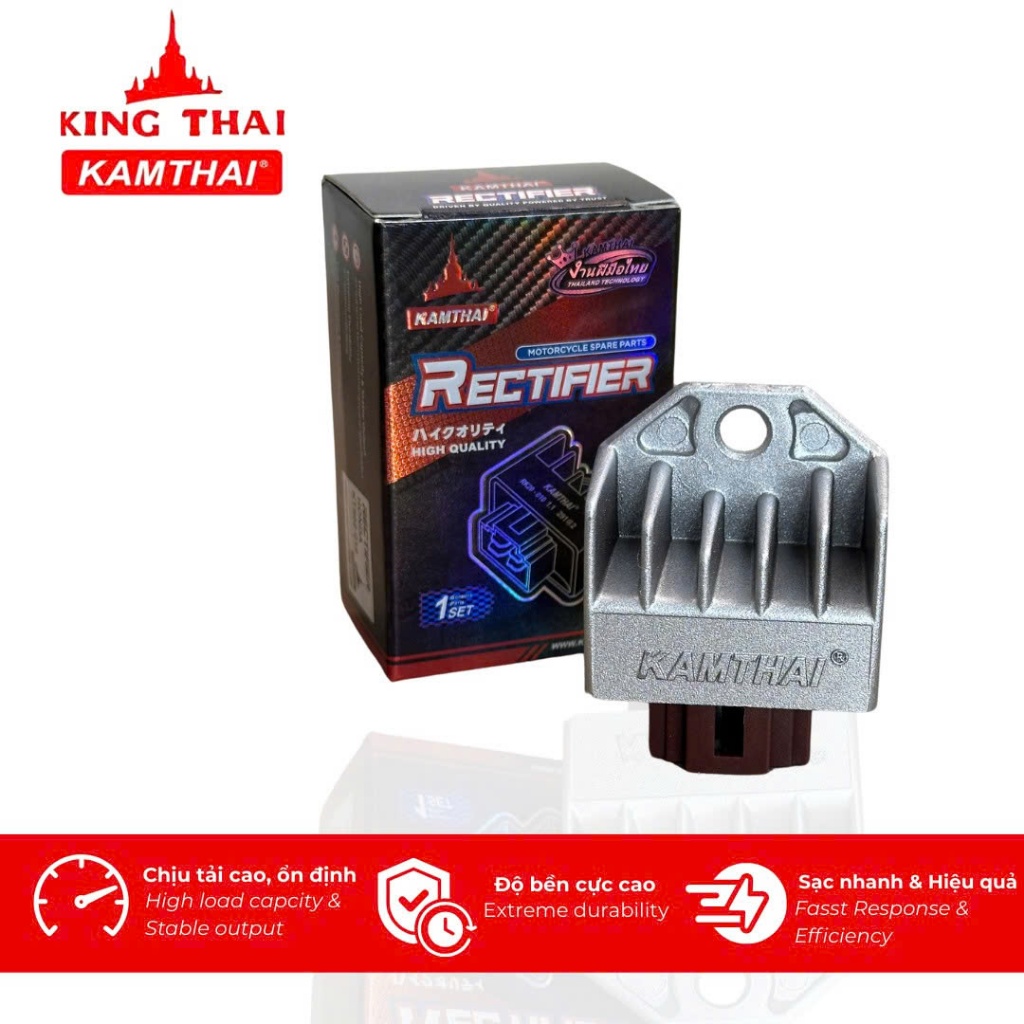 KAMTHAI เครื่องชาร์จทรงพลังสุดพร้อม Wave Dream Sirius Exciter RSX Blade 6 MONTHS