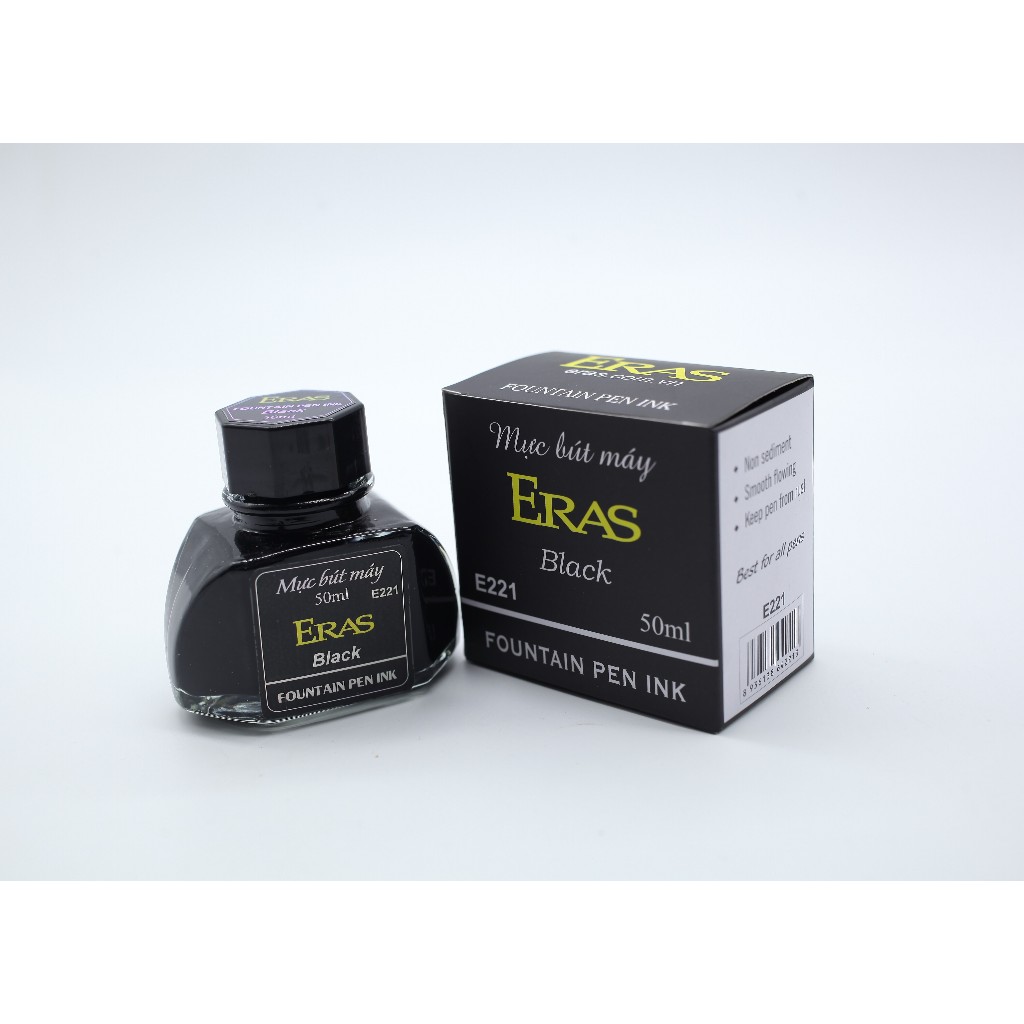 [ERASVN] ขวดหมึก Eras 50ml E221 (น้ําเงิน/ดํา/ม่วง)