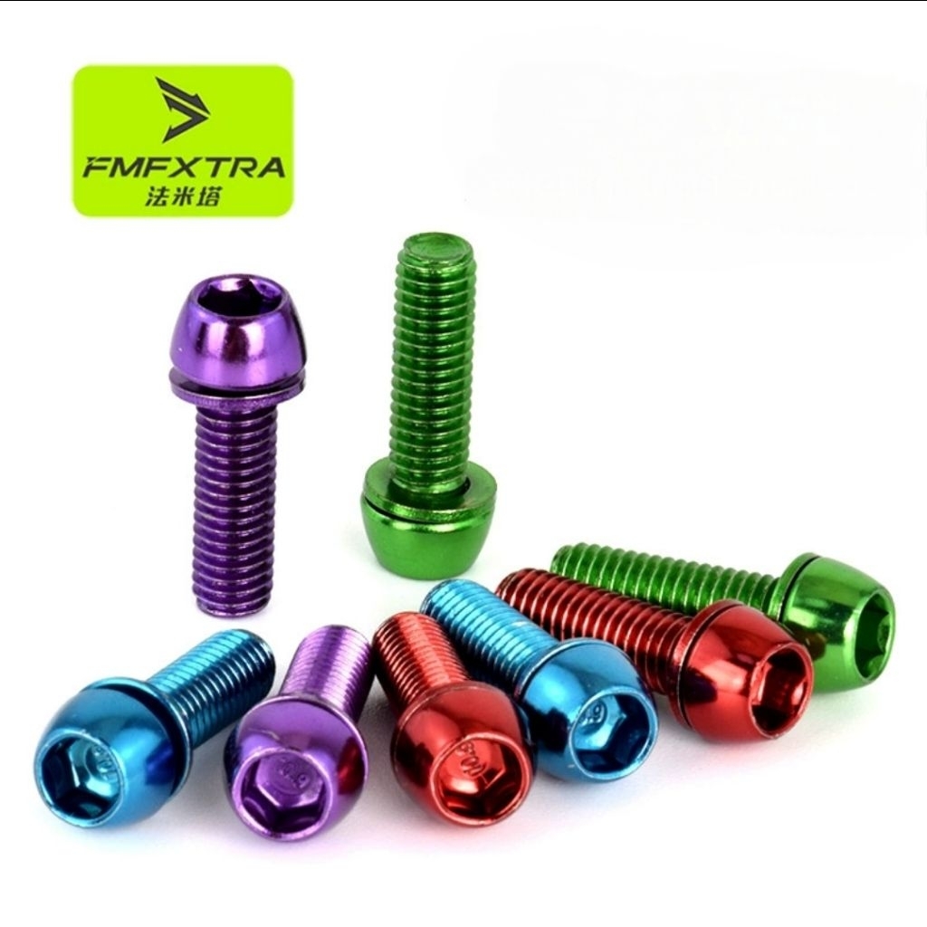 ชุดสกรูและน็อตจักรยาน 4 ตัว M5x20mm