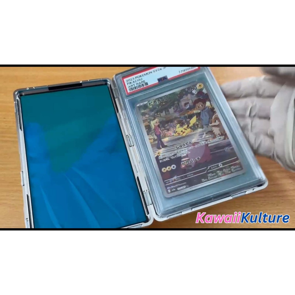 กรอบแม่เหล็กเพื่อปกป้อง PSA CGC BGS Extended Art - เคสแม่เหล็กสําหรับการ์ด Grading Pokemon YugiOh