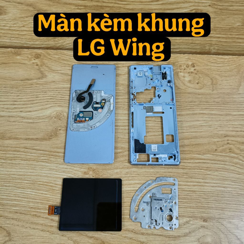 โครง LG Wing จอกรอบ LG Wing ดั้งเดิม ถอดประกอบ โครงสวยมาก ไม่มีกระดุม
