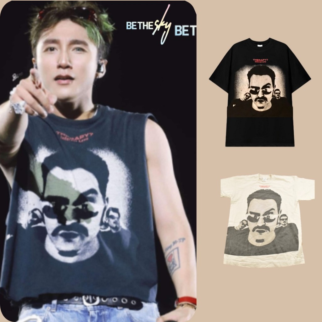 เสื้อยืด Apy Infernal ทรงหลวม ผ้าคอตตอน 100% 260gsm_AT171