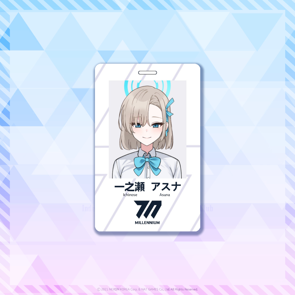 การ์ดนักเรียน Millennium Ichiose Asuna - Blue Archive