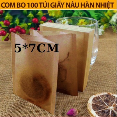 ถุงกรองชาและกาแฟ KOREAN COOKING PAPER 5x7cm