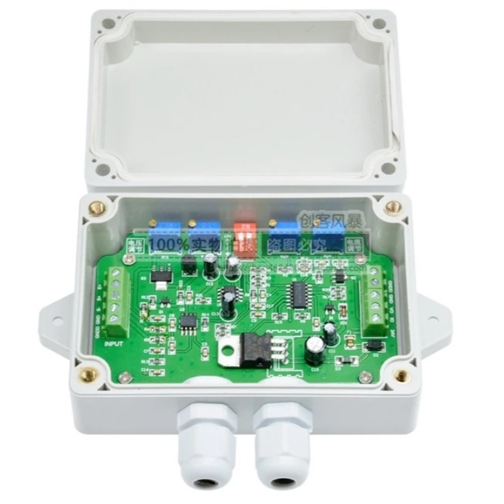 Loadcell สัญญาณเครื่องขยายเสียง JY-S60 E10 เอาต์พุต 0-5V 0-10V 4-20mA ความไว 1-2 mV/V