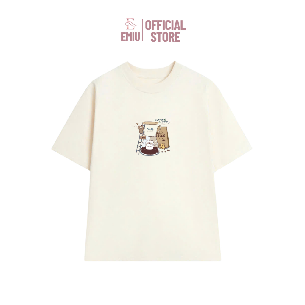 เสื้อยืด EMIU Babytee น่ารัก - ผ้าฝ้าย 2 ทาง 230GSM AT002