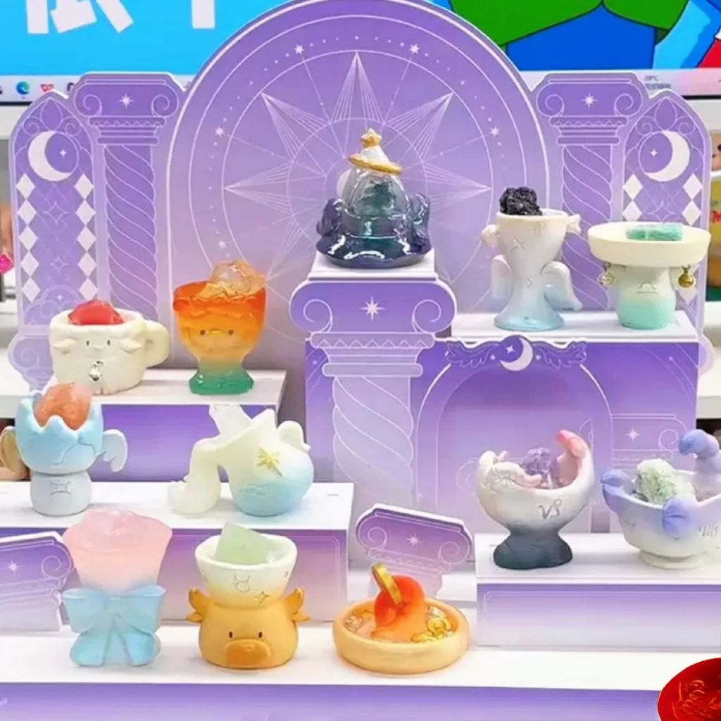 [Blindbox Available - Express] โมเดลตัวละคร CRYSTAL ZODIAC - 12 CONSTELLATIONS และ LUCKY STONE Blind