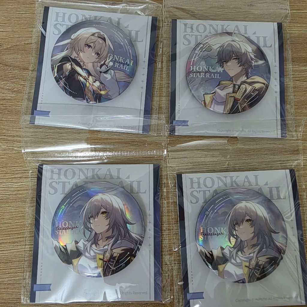 (ของแท้) HSR Stelle Caelus Friefly Badge - ป้ายที่ดินรางดาว Honkai