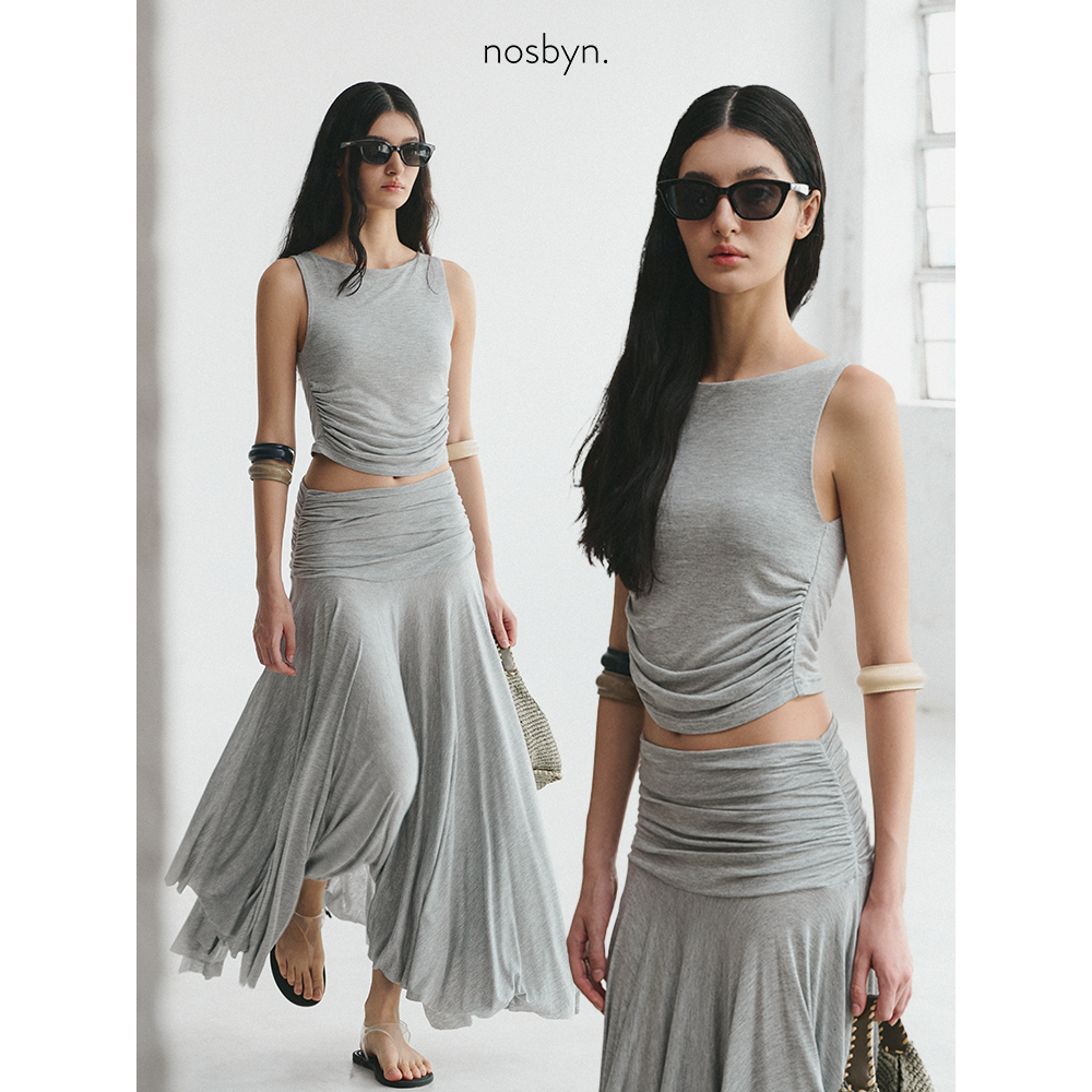 Nosbyn - เสื้อกล้ามคอกลม - N506-T003