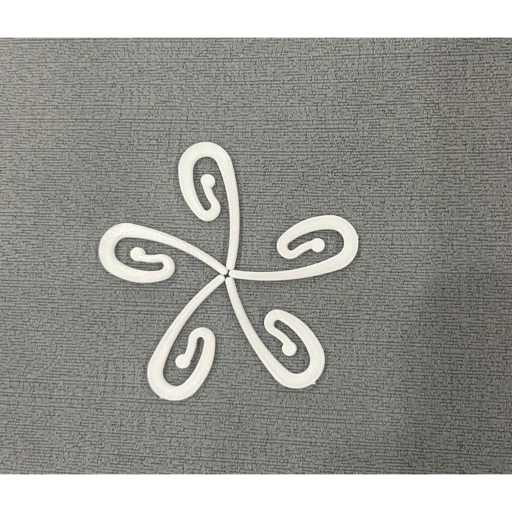 MS-015 ตะขอพลาสติก Combo 50c S สําหรับแขวนจีบจีบ จับจีบ กําจัด ม่านแขวน