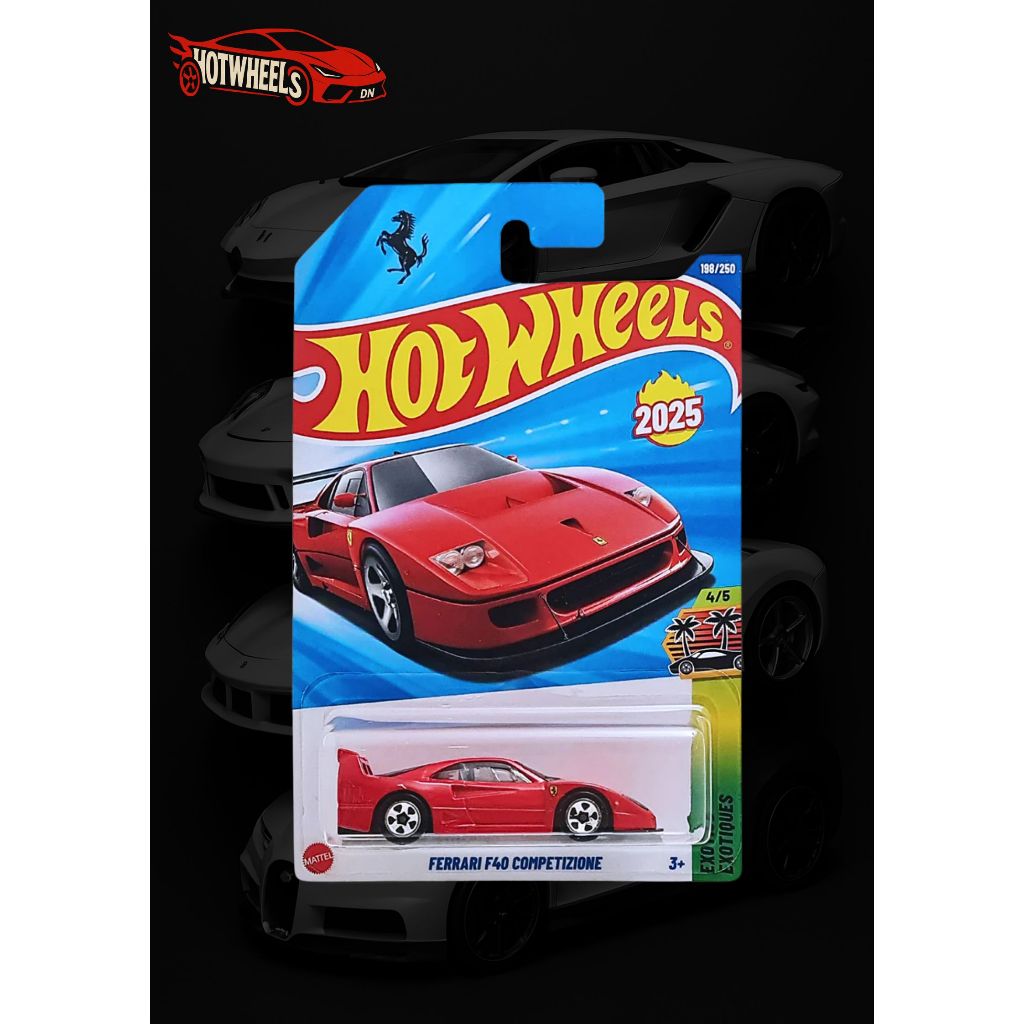 Hotwheels.DN - Hot Wheels Ferrari F40 Competizione