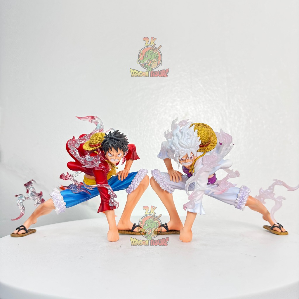 [มี Led] Luffy Gear 5 Duo Model - ลูฟี่ทรงต่อสู้ปกติ JT Studio คมสุดๆ - One Piece - Model