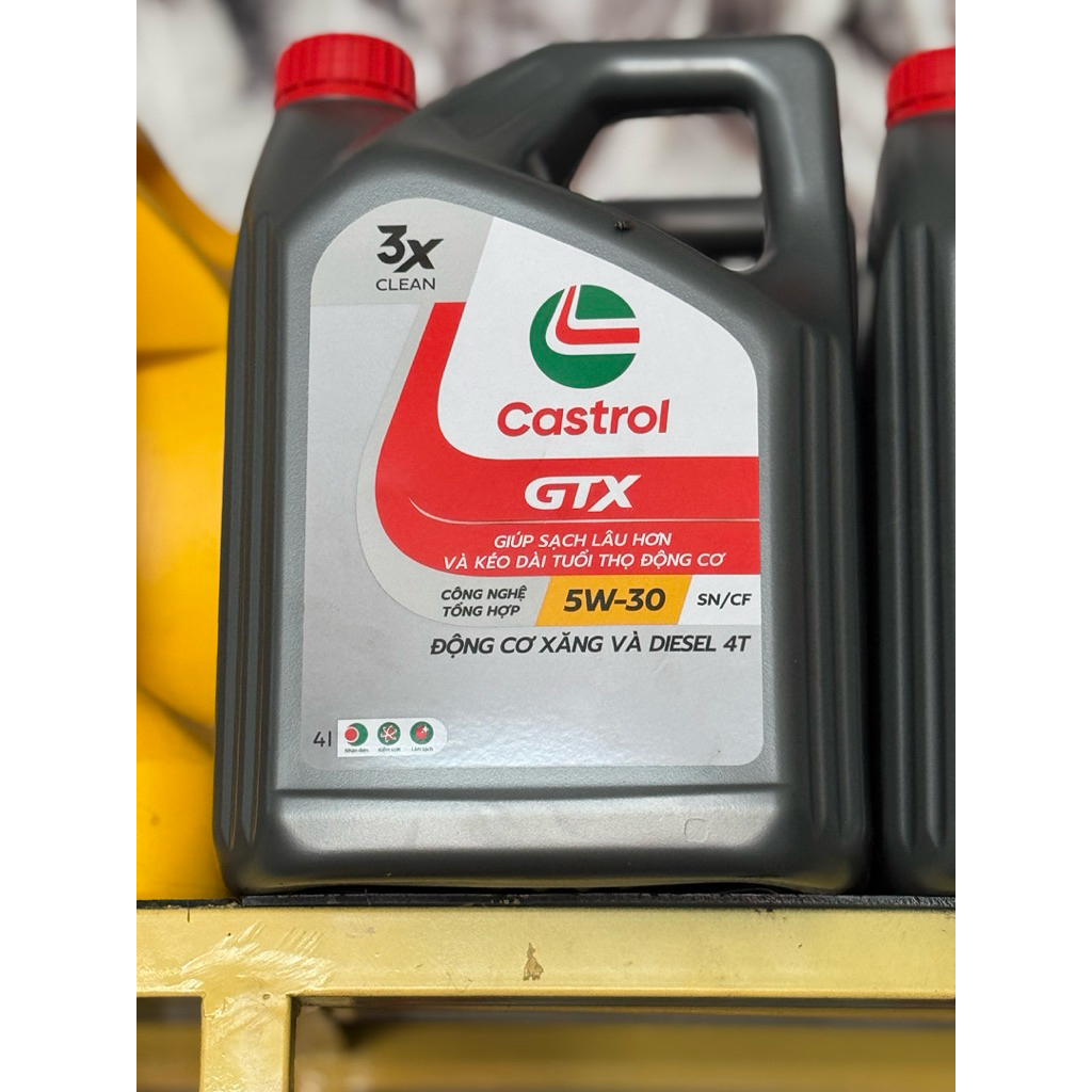 Castrol GTX 5w30 รุ่นใหม่ที่ Mrdan