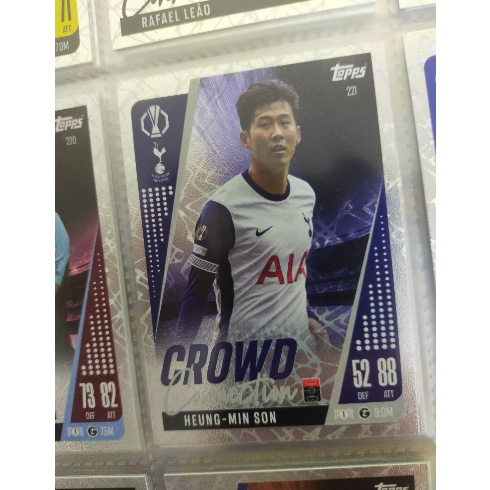 Topps Match Attax 24/25 EXTRA Crowd Connection Son Heung-min Football Card - Tottenham Hotspur - Spu