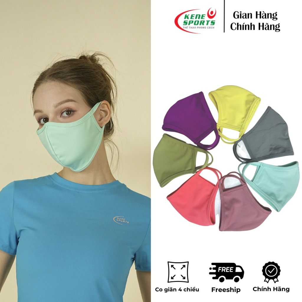 Kene Sports หน้ากากผ้า 2 ชั้น