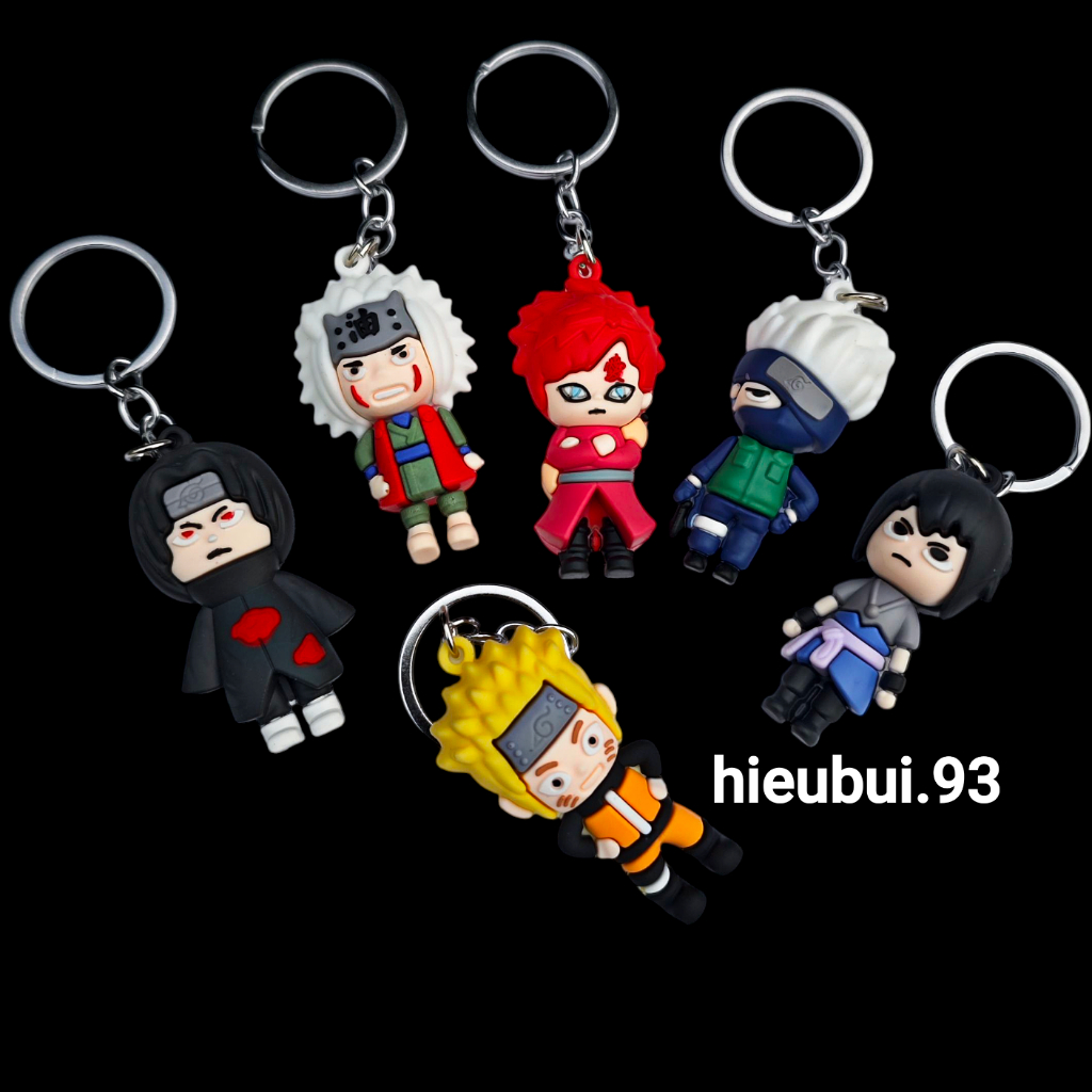พวงกุญแจ NARUTO 10 ชิ้น