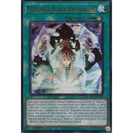 การ์ด Yugioh ของแท้ Nekroz Kaleidoscope - BLMM-EN166 - Ultra Rare 1st Edition