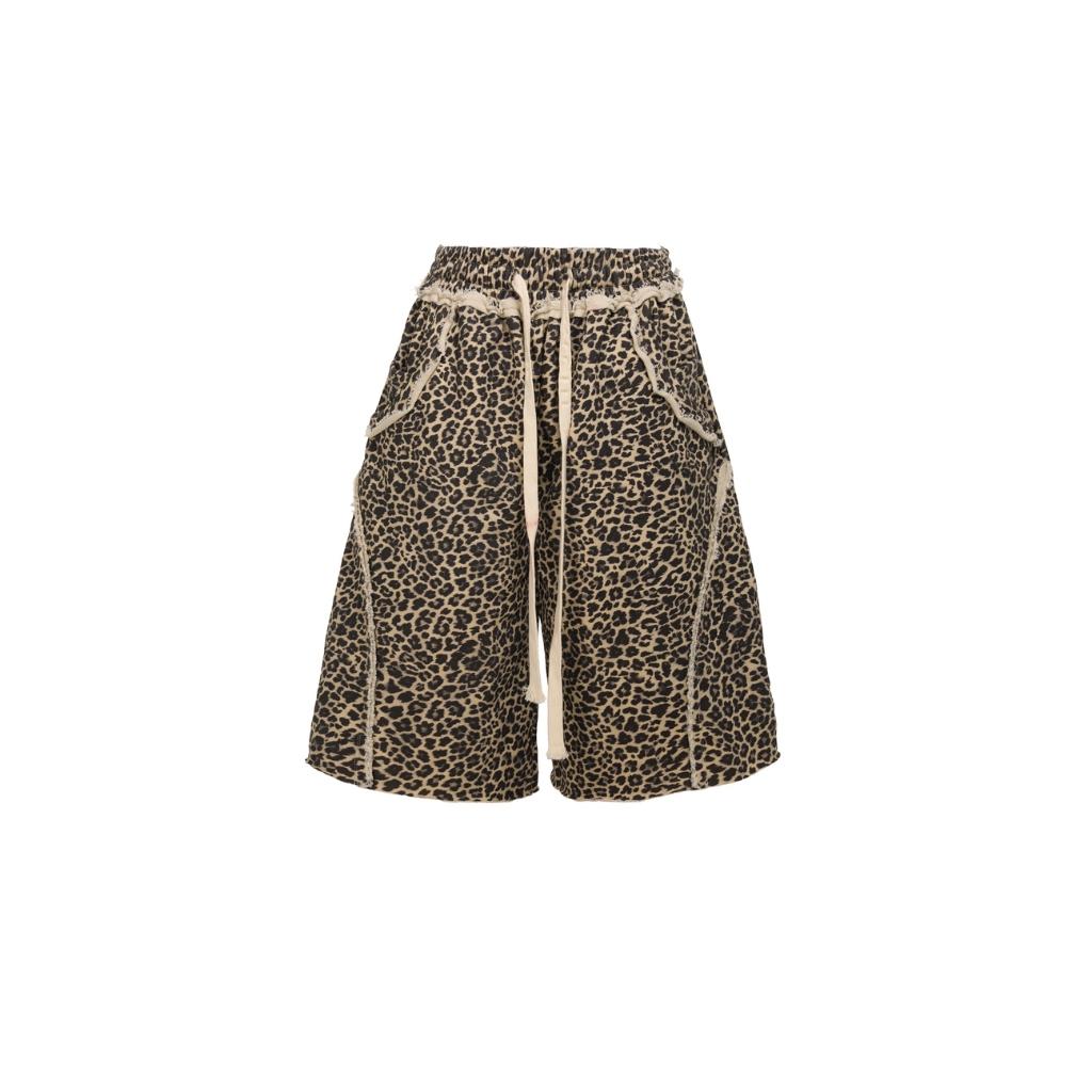 HADES Rugged Leopard Shorts - กางเกงขาสั้นขาปู unisex - แบรนด์ HADES ของแท้