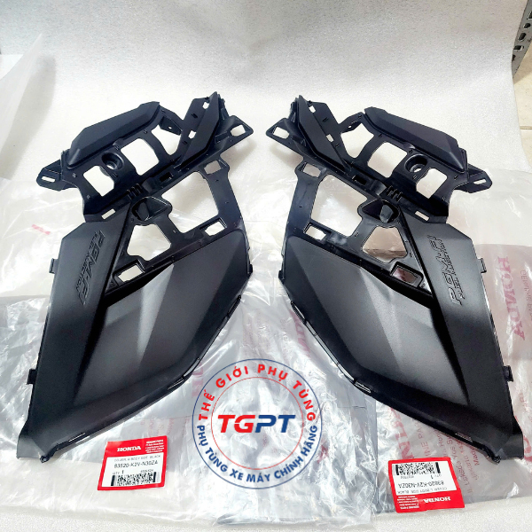 PGM-FI พลาสติกหยาบ ฝาครอบพักเท้า Vario 2023 125cc - 83520-K2V-N30ZA/8320-K2V-N30ZA