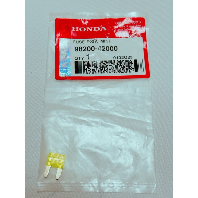 HONDA FUSE 20A SONIC 150 / WINNER V1V2V3 / VARIO / CLICK / AIR BLADE / VISION (USE ALL CARS)/