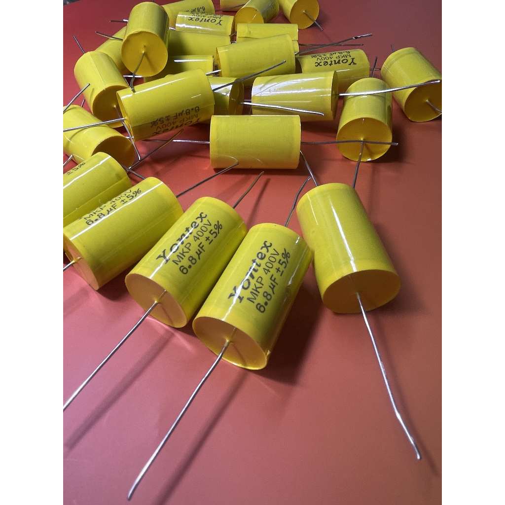 ตัวเก็บประจุครอสโอเวอร์ลําโพง 6.8uF/400V phantan crossover capacitor_package_168