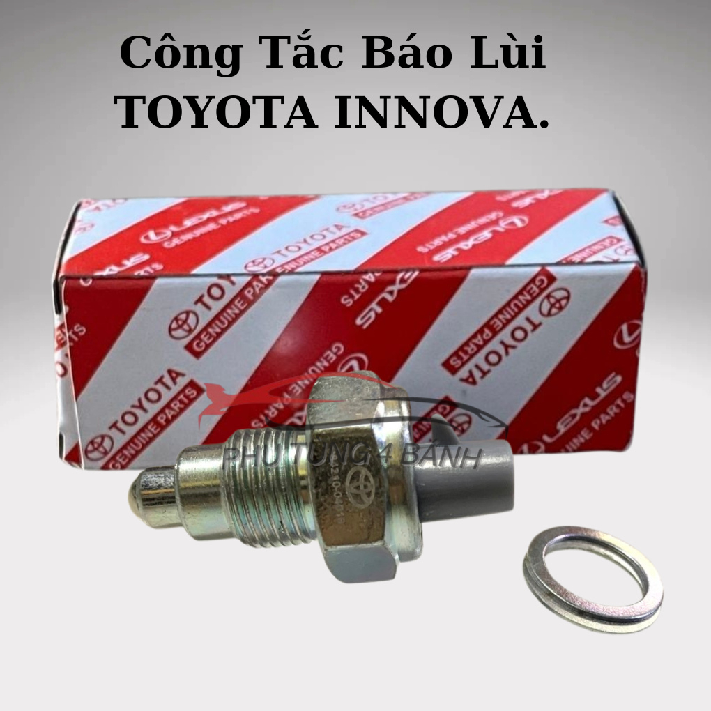 สวิตช์หน่วงเวลา, เซ็นเซอร์ไฟถอยหลังบนเกียร์สําหรับ Toyota Innova, Fortuner, Hilux, Zace...แบบแท้ (รห