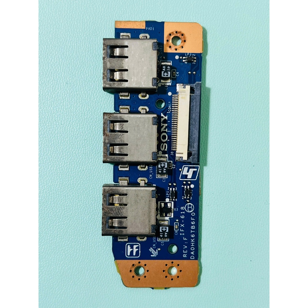 Sony แล็ปท็อปพอร์ต USB บอร์ด SVE151 SVE151C11M SVE151J13M SVE151J13N SVE151D11M DA0HK6TB6F0