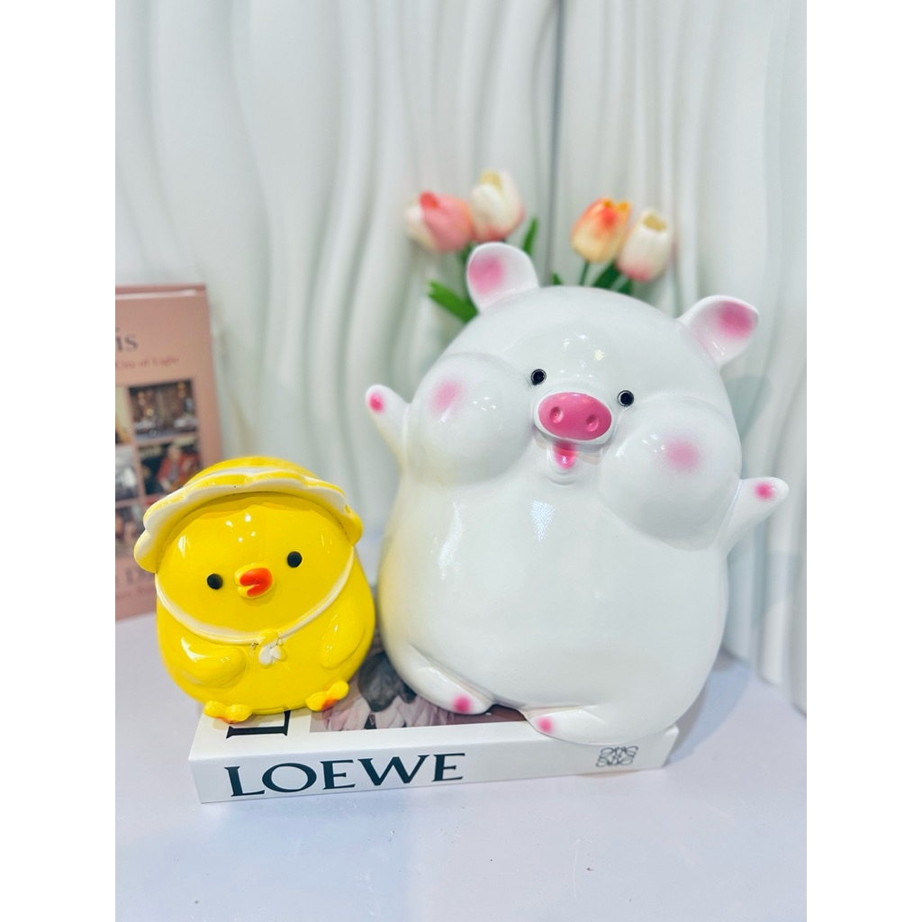 (ซื้อ 1 แถม 1) BIG SIZE Dumpling Piggy Bank HD53/Mother Tun Piggy Bank / หลอดออม ตกแต่ง ของขวัญ