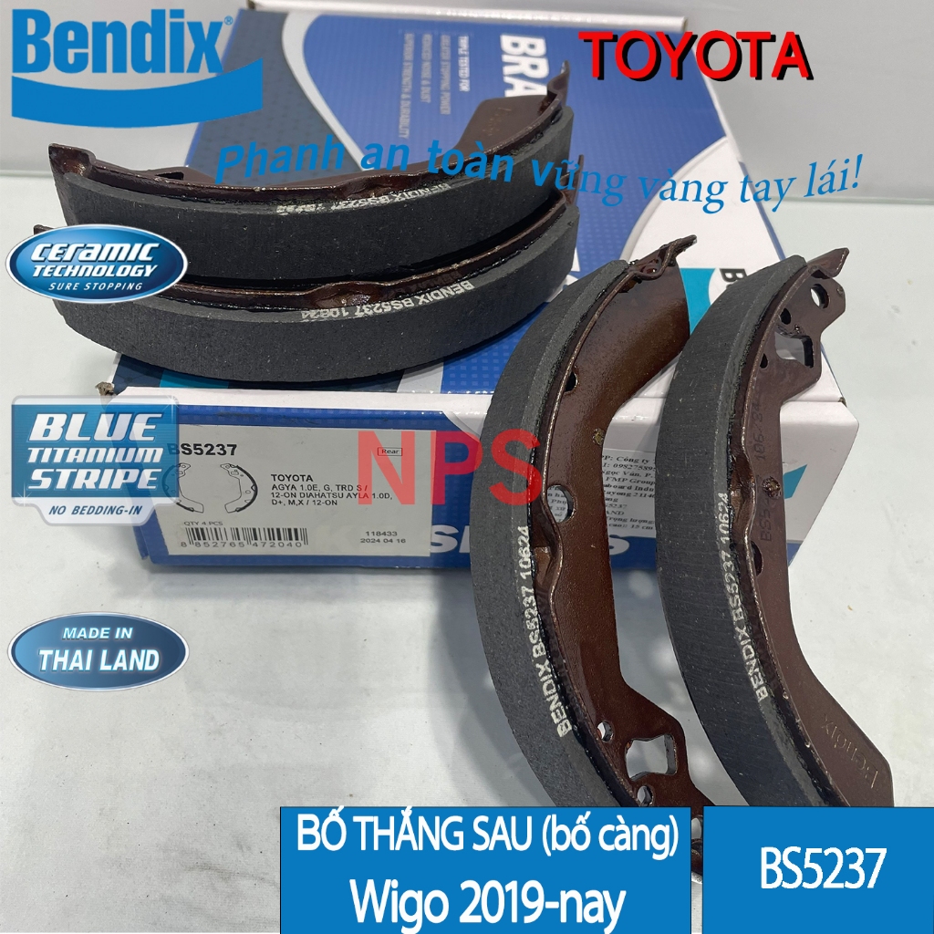 ด้านหลัง Toyota Wigo / Vios / Yaris /OEM: 04495-BZ111/04495-0D060/04495-0D061 Bendix