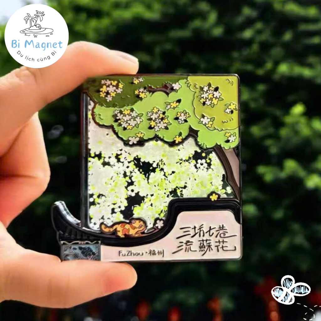 [AVAILABLE] Magnet Chinese Fuzhou Travel ของที่ระลึก