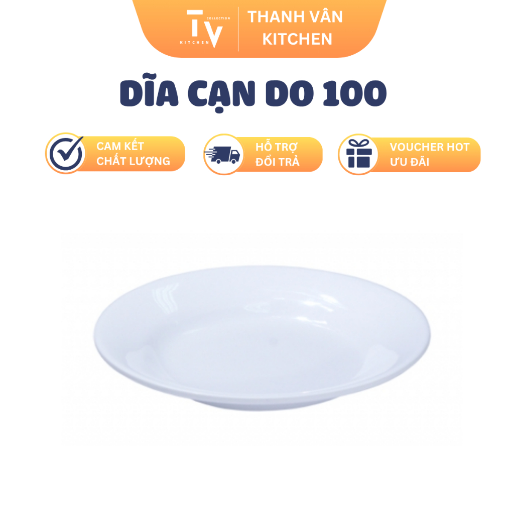 จานตื้น Do 100 (TV807)