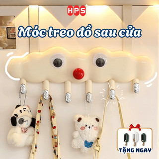 Móc Treo Quần Áo Sau Cửa Hình Đám Mây Dễ Thương Homeplus, Móc Treo Đồ Đa Năng Nhà Tắm Nhà Bếp Dán Tường