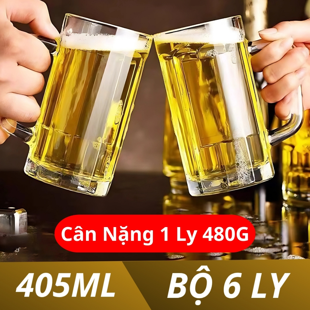 COMBO 6 ชิ้น WHITE GLASS HANDLES 405ML (CODE ZB11)