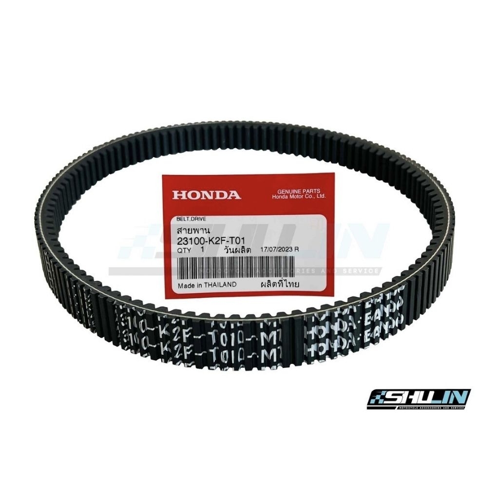 K2F BELT สําหรับ VISION BEAT 2020 2021 2022 2023 2024 2025 ของแท้ HONDA THAILAND HEAD 23100 K2F T01