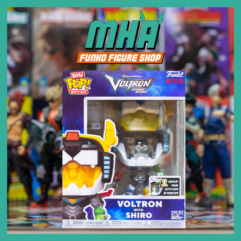 Funko Bitty Pop ของแท้! Bitty bot - Voltron Legendary Defender : Voltron with shiro Model