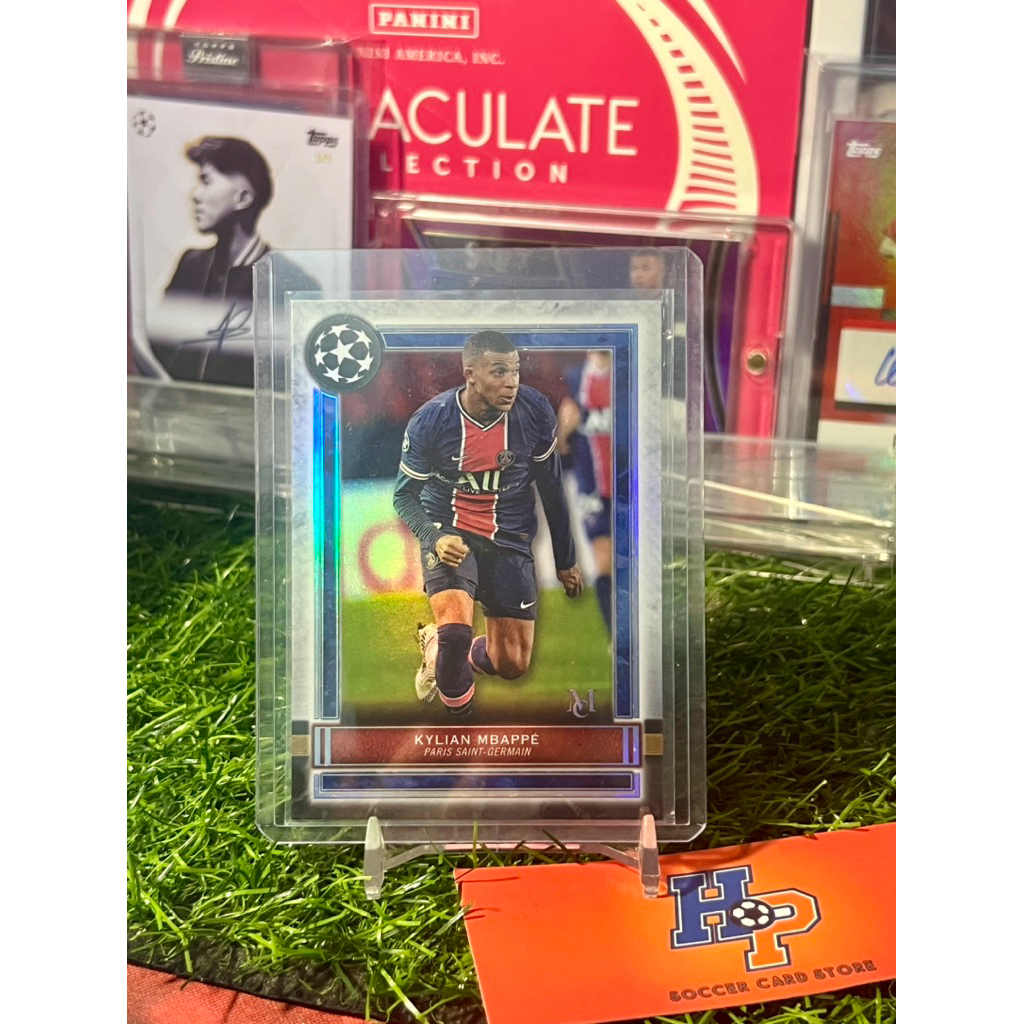 Kylian Mbappe Base Topps Museum 2021/22 การ์ดฟุตบอล